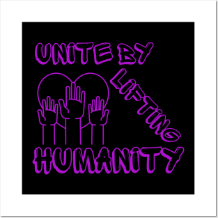 Unite humanity Posters and Art